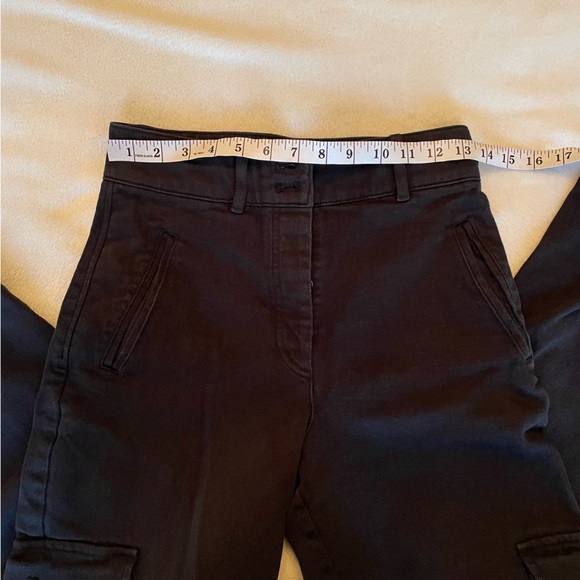 Wilfred Free Modern Cargo Pants aritzia black 4 utility denim jeans pant black - Picture 6 of 14